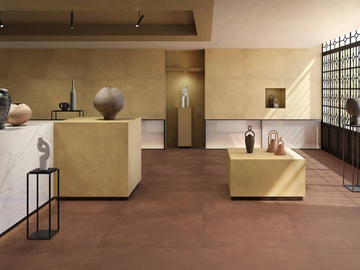 PLATE COPPER - Porcelain stoneware wall/floor tiles with metal effect by CERAMICHE KEOPE - view 2